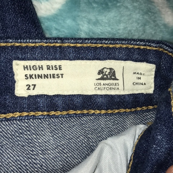 high waisted skinny jeans - Picture 4 of 4